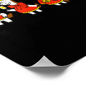 New Year Same Silly Horse Funny Chinese Lunar New  Poster (Ecke)