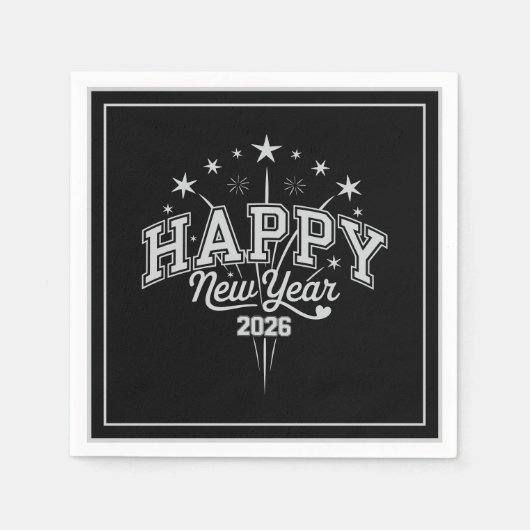 New Year Serviette (Vorderseite)