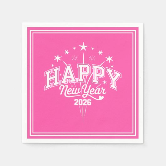 New Year Serviette (Vorderseite)