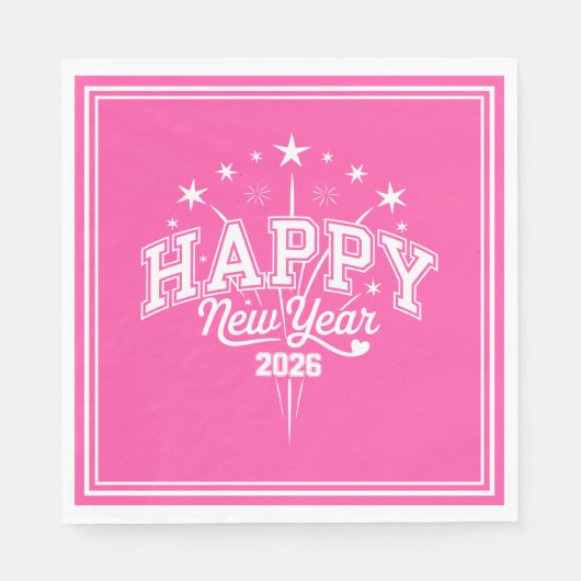 New Year Serviette (Vorderseite)