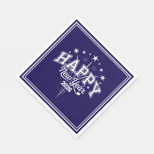 New Year Serviette (Ecke)