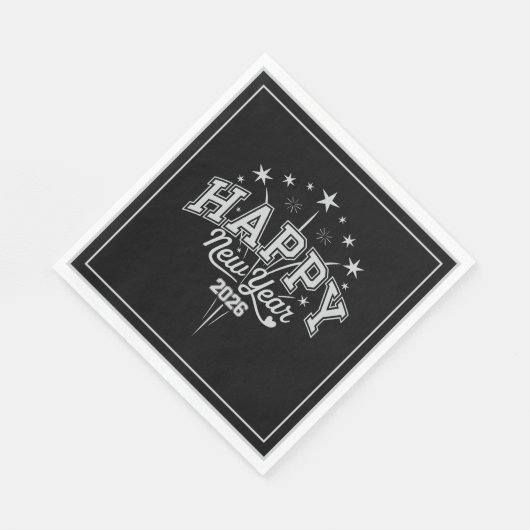 New Year Serviette (Ecke)