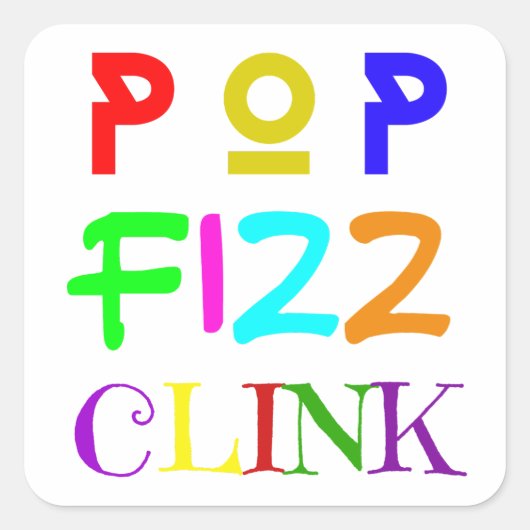 New Year Stickers (Vorderseite)