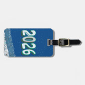 New year travel  gepäckanhänger (Vorderseite horizontal)