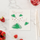 New Year Tree Cocktail Papier Napkins Serviette (Beispiel)