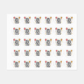 "New Year Vibes Only" Sticker (Blatt)