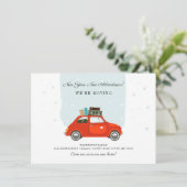 New Year We Moved Address Moving Announcement (Stehend Vorderseite)