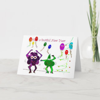 New Years Card Feiertagskarte