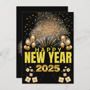 New Years Card Feiertagskarte