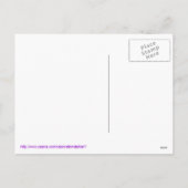 New Year's Cocktails Postcard Feiertagspostkarte (Rückseite)