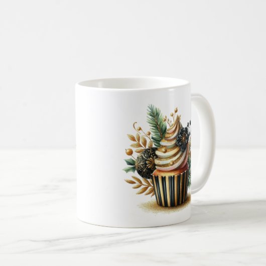 New Years Coffee Tasse (VorderseiteRechts)