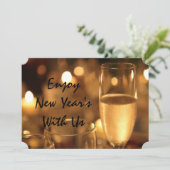 New Year's (Corporate) Card von RoseWrites Einladung (Stehend Vorderseite)