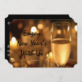 New Year's (Corporate) Card von RoseWrites Einladung (Vorne/Hinten)