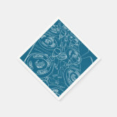 New Year's Day Brunch Tablescape Serviette (Ecke)