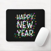 New Year's Eve 2026 Family Happy New Year Happy Ch Mousepad (Mit Mouse)