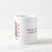 New Year's Eve Celebration El Año Viejo Kaffeetasse (Mittel)