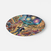 New Year's Eve Celebration El Año Viejo Pappteller (Schrägansicht)