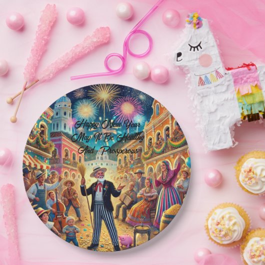 New Year's Eve Celebration El Año Viejo Pappteller (Party)