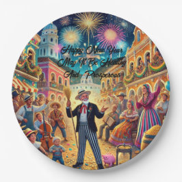 New Year's Eve Celebration El Año Viejo Pappteller