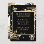 New Year's Eve Celebration Invitation Einladung (Vorne/Hinten)