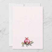 New Year's Eve Champagne Ring In The New Year Einladung (Rückseite)