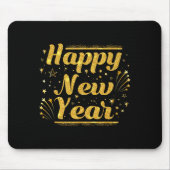 New Year's Eve Countdown 2026 Party Costume Happy  Mousepad (Vorne)