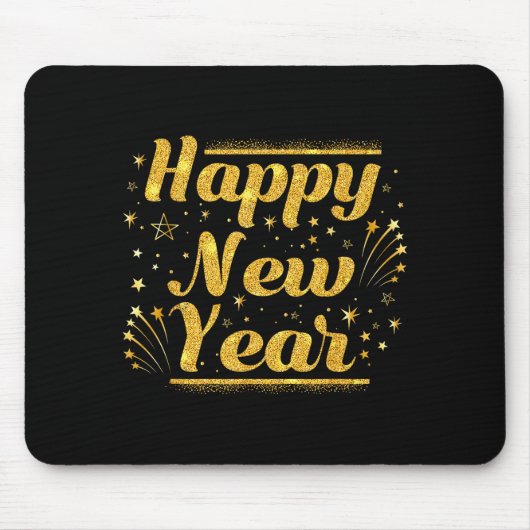 New Year's Eve Countdown 2026 Party Costume Happy  Mousepad (Vorne)