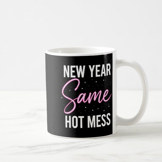 New Years Eve Outfits Women, Funny New Year Same M Kaffeetasse (Rechts)