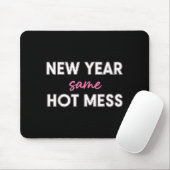 New Years Eve Outfits Women, Funny New Year Same M Mousepad (Mit Mouse)