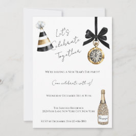 New Year's Eve Party Einladung