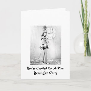 New Years Eve Party Invitation. Einladung