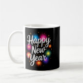 New Years Eve Party Matching Happy New Year  Kaffeetasse (Links)