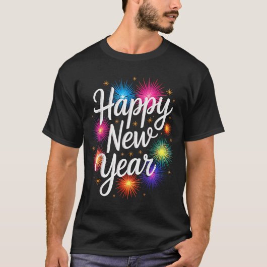 New Years Eve Party Matching Happy New Year  T-Shirt (Vorderseite)