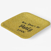 New Year's Eve Party Pappteller (Gewinkelt)