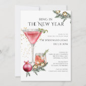 New Year's Eve Party Ring In The New Year Einladung (Vorderseite)