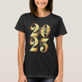 New Years Eve Party Supplies 2023 Happy New Year 3 T-Shirt (Vorderseite)