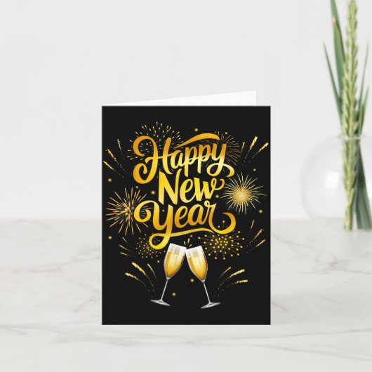 New Years Eve Party Supplies 2026 Happy New Year F Karte (Vorderseite)