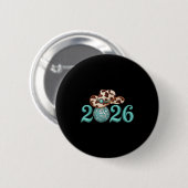 New Years Eve Party Supplies 2026 Western Nk Cowgi Button (Vorne & Hinten)