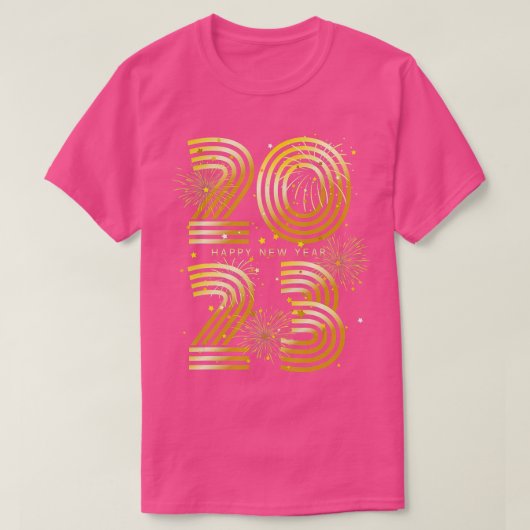 New Years Eve Party Supplies Kids NYE 2023 Happy N T-Shirt (Design vorne)