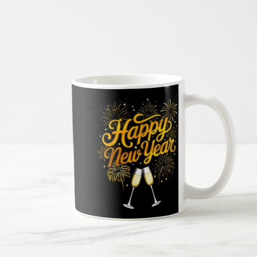 New Years Eve Party Supplies Nye 2026 Happy New Ye Kaffeetasse (Rechts)