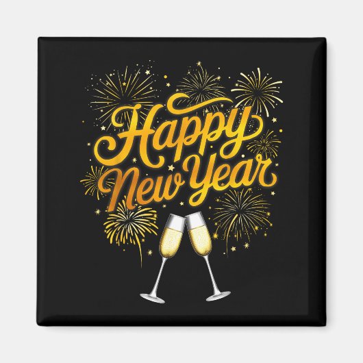 New Years Eve Party Supplies Nye 2026 Happy New Ye Magnet (Vorne)