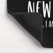 New Years Eve Pregnancy Announcement Also Im Pregn Mousepad (Ecke)