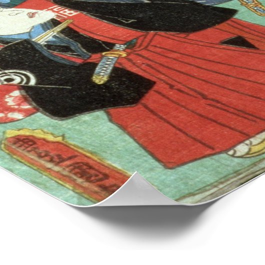 New Year's festival, Poster (Ecke)