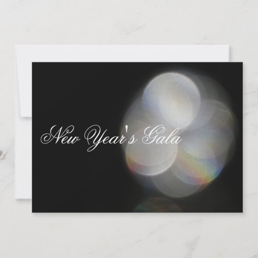 New Years Gala Einladung (Vorderseite)