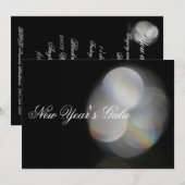 New Years Gala Einladung (Vorne/Hinten)