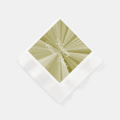 New Years Gold Paper Napkins von Janz Serviette (Ecke)