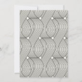 New Years Greeting Card with Photo Ornament (Rückseite)