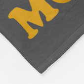 New Years Highland Cow Scottish Nye Party Farm Ani Fleecedecke (Ecke)