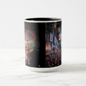 New Year's Men's Celebration Mug Tasse (Zentrum)