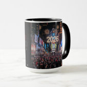 New Year's Men's Celebration Mug Tasse (VorderseiteRechts)